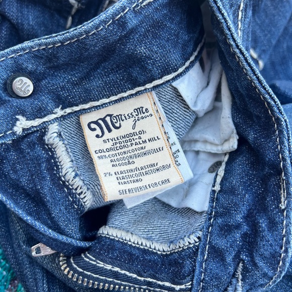 Miss me Irene boot cut jeans, size 28, dark wash - Picture 7 of 7